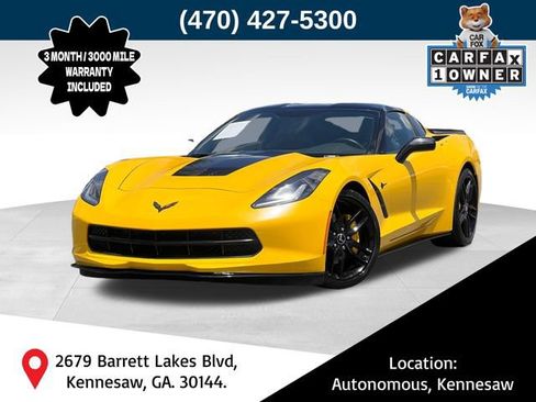 Used 2015 Chevrolet Corvette Stingray Coupe w/ ZF1 Appearance Package RWD image 1