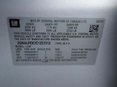 Used 2012 Chevrolet Equinox LTZ image 35