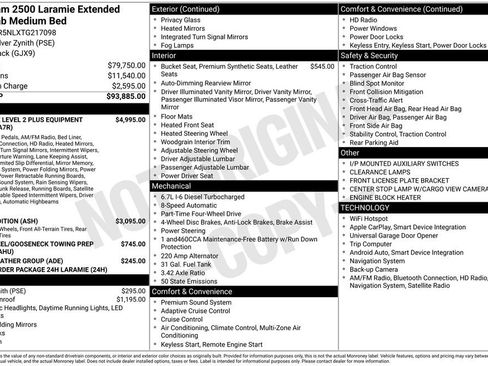 New 2026 RAM 2500 Laramie AWD/4WD image 15