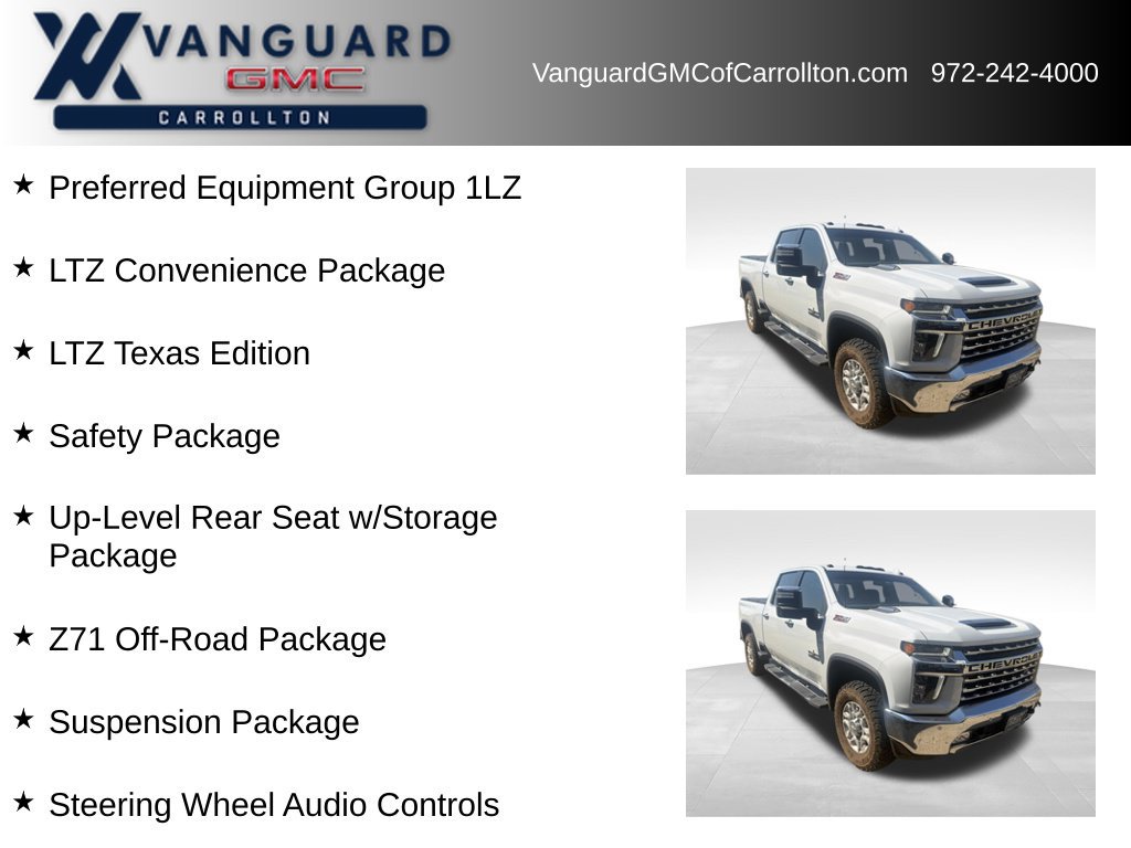 Used 2022 Chevrolet Silverado 2500 LTZ w/ LTZ Texas Edition AWD/4WD image 2