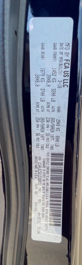 Used 2018 Jeep Grand Cherokee Overland RWD image 36