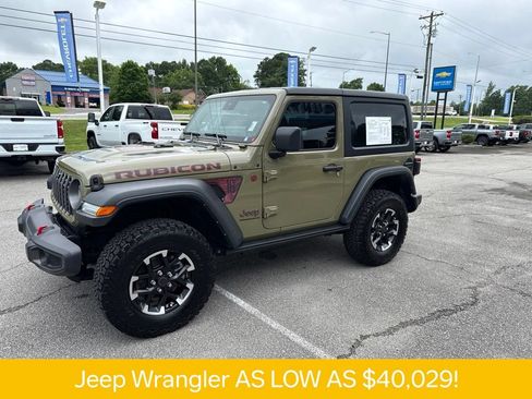 Used 2025 Jeep Wrangler Rubicon w/ Safety Group AWD/4WD image 2