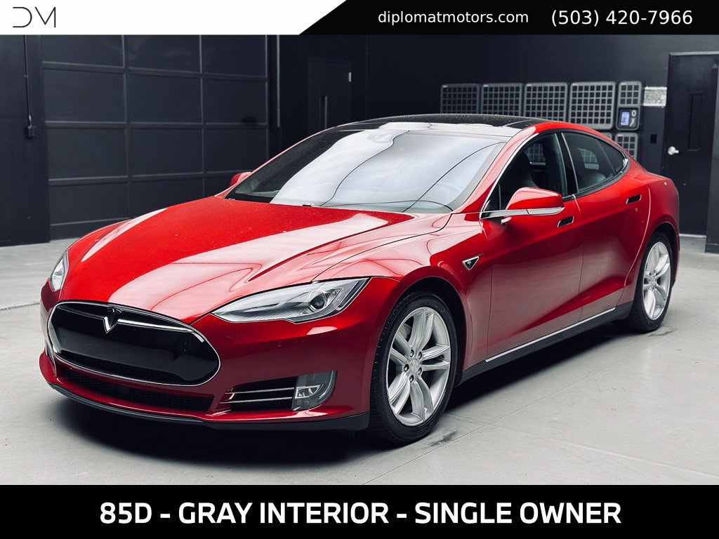 Used 2015 Tesla Model S 70D AWD/4WD image 1
