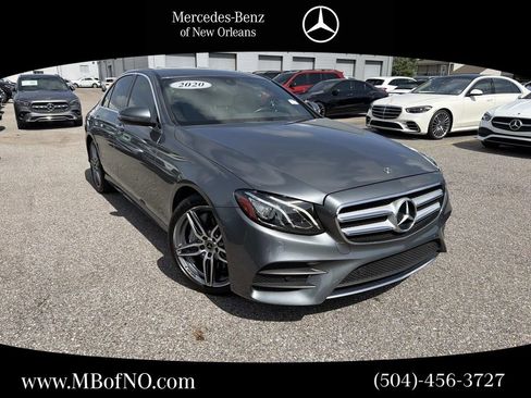 Used 2020 Mercedes-Benz E 450 4MATIC Sedan image 1