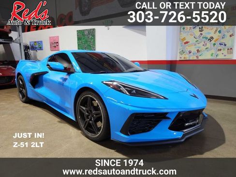 Used 2022 Chevrolet Corvette Stingray Preferred Cpe w/ Z51 Performance Package image 1