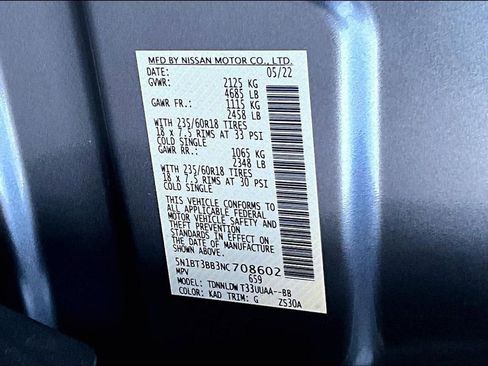 Used 2022 Nissan Rogue SV w/ SV Premium Package image 16