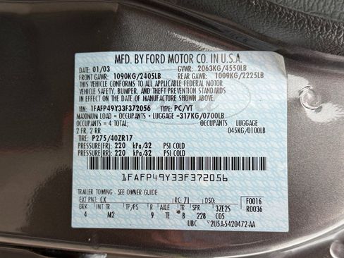 Used 2003 Ford Mustang Cobra RWD image 41