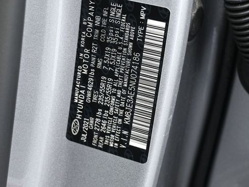 Used 2022 Hyundai Tucson Limited w/ Cargo Package image 55