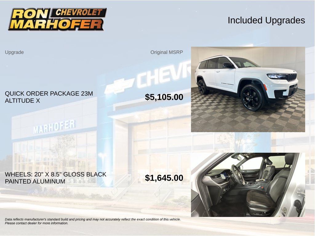 Used 2023 Jeep Grand Cherokee L Altitude AWD/4WD image 6