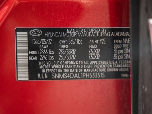 Used 2023 Hyundai Santa Fe Limited image 42