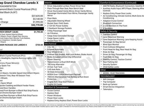 New 2025 Jeep Grand Cherokee Laredo X w/ Luxury Tech Group I image 8