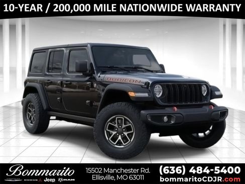 New 2026 Jeep Wrangler Unlimited Rubicon w/ Safety Group AWD/4WD image 1