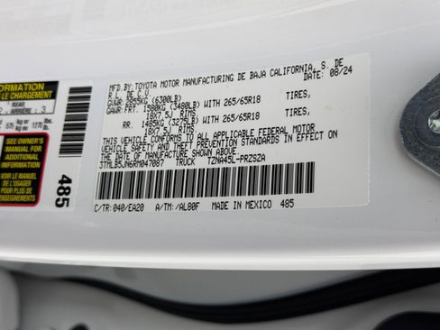 Used 2024 Toyota Tacoma TRD Sport w/ TRD Sport Premium Package image 48