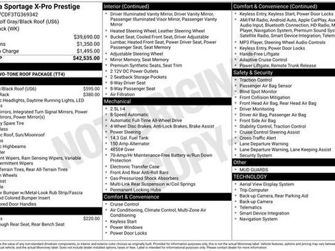 New 2026 Kia Sportage X-Pro Prestige image 6