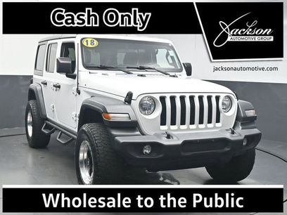 Used 2018 Jeep Wrangler Unlimited Sport S