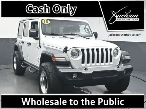 Used 2018 Jeep Wrangler Unlimited Sport S AWD/4WD image 1