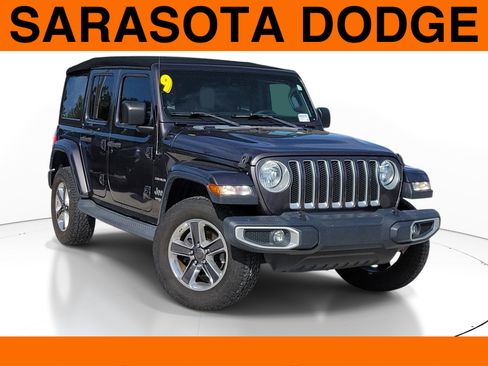 Used 2019 Jeep Wrangler Unlimited Sahara AWD/4WD image 1
