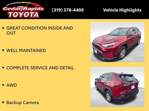 Certified 2023 Toyota RAV4 XLE w/ Convenience Package AWD/4WD image 9