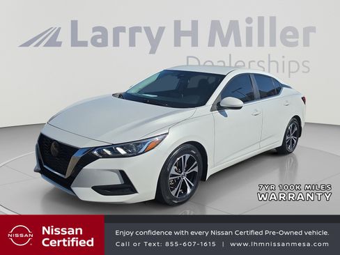Certified 2022 Nissan Sentra SV w/ All-Weather Package FWD image 1