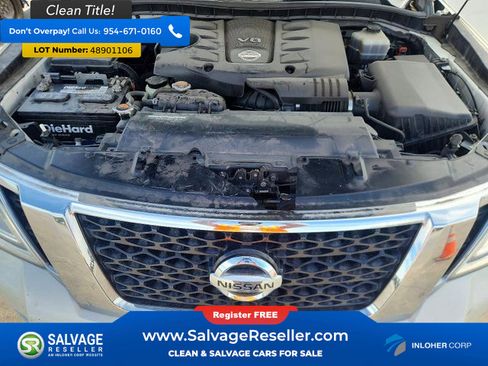 Used 2017 Nissan Armada Platinum w/ Captain Seat Package RWD image 16