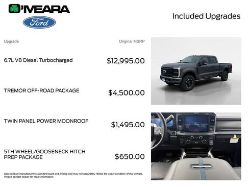 New 2025 Ford F350 Platinum w/ Tremor Off-Road Package AWD/4WD image 33