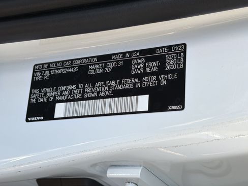 Certified 2023 Volvo S60 B5 Plus w/ Protection Package Premier AWD/4WD image 37