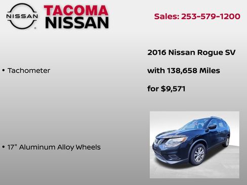 Used 2016 Nissan Rogue SV image 8