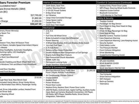 Used 2021 Subaru Forester Premium image 32