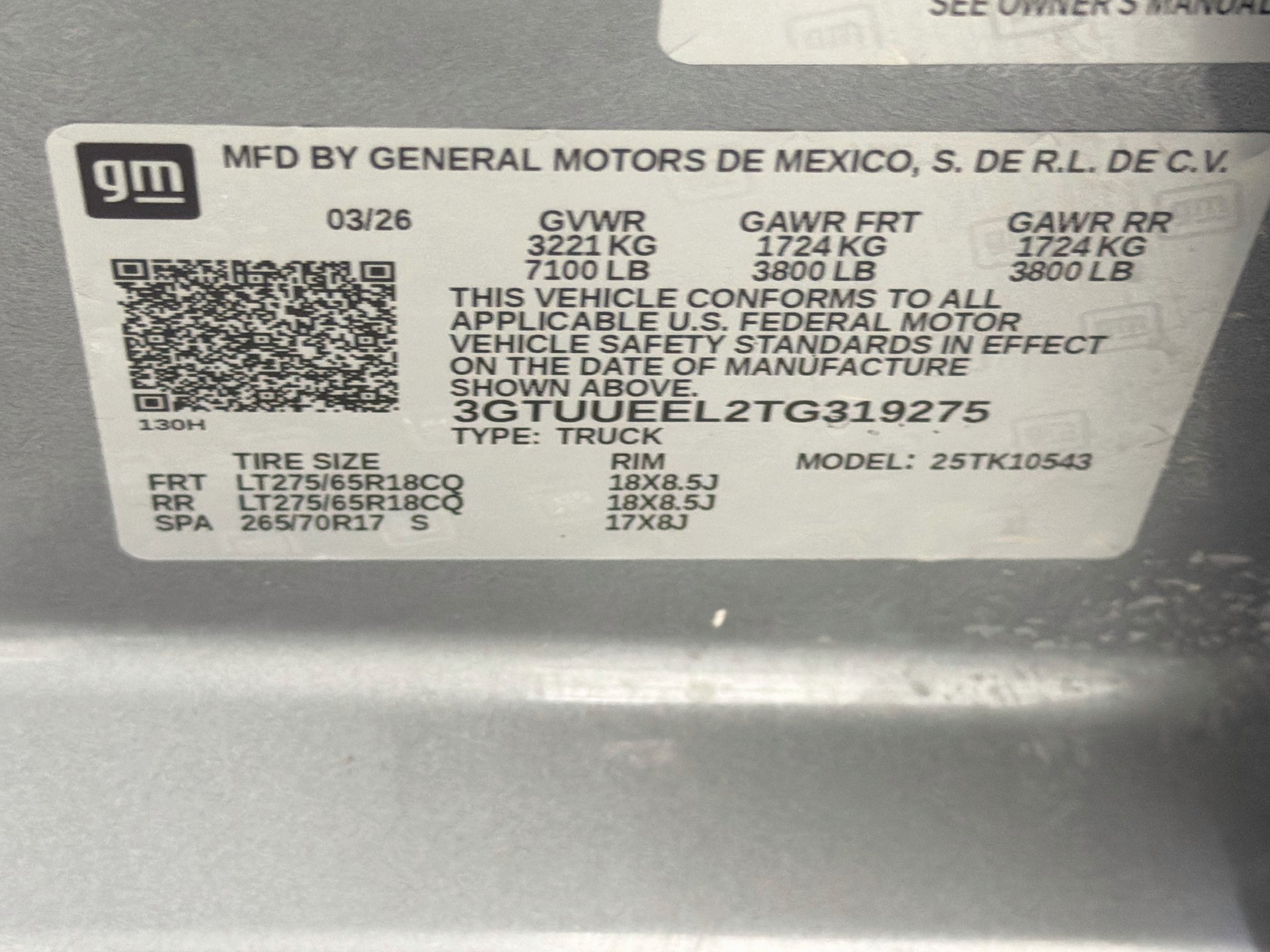 Used 2026 GMC Sierra 1500 AT4 AWD/4WD image 12