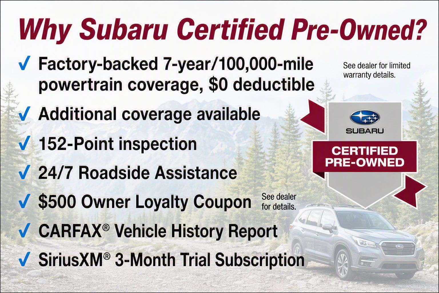 Certified 2026 Subaru Ascent Bronze Edition AWD/4WD image 4