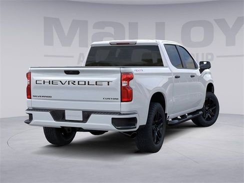 New 2024 Chevrolet Silverado 1500 Custom w/ Turbomax Blackout Package image 4