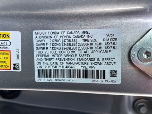 New 2026 Honda CR-V EX-L image 17