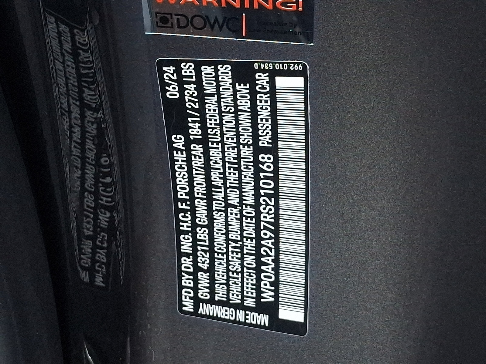 Certified 2024 Porsche 911 Carrera RWD image 28