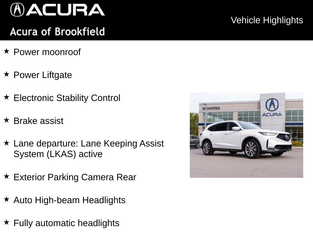 Certified 2025 Acura MDX w/ Technology Package AWD/4WD image 12