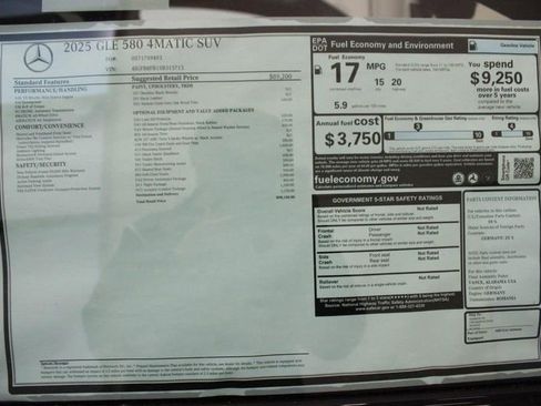 Used 2025 Mercedes-Benz GLE 580 4MATIC image 4