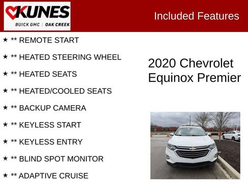 Used 2020 Chevrolet Equinox Premier image 2