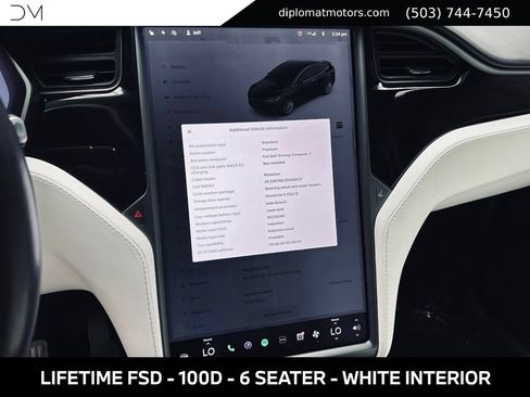 Used 2019 Tesla Model X 75D AWD/4WD image 37