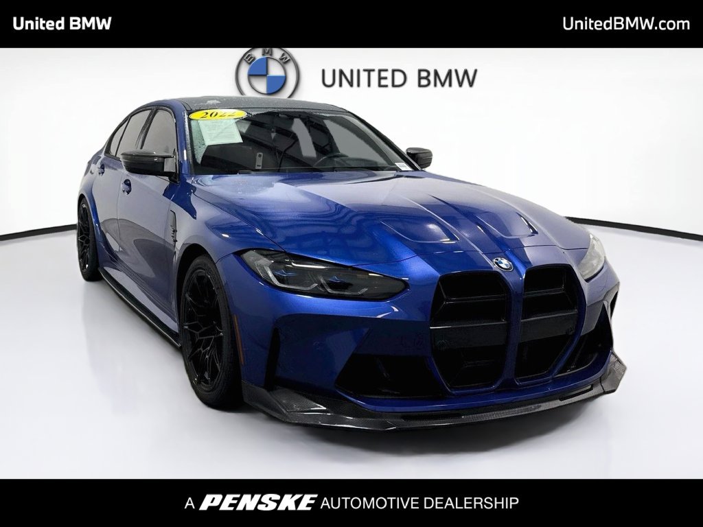 Used 2022 BMW M3 Competition AWD/4WD image 3