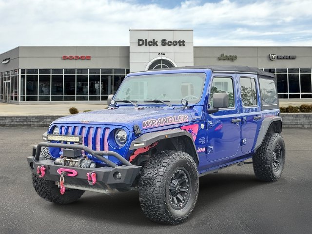 Used 2020 Jeep Wrangler Unlimited Sport S AWD/4WD image 2
