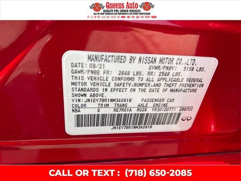 Used 2022 INFINITI Q50 Luxe w/ Cargo Package AWD/4WD image 26