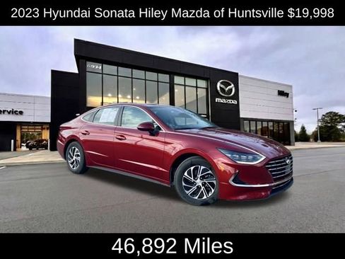 Used 2023 Hyundai Sonata Blue w/ Cargo Package image 1
