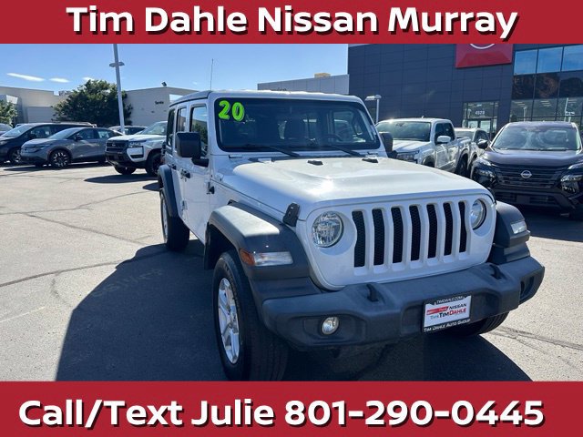 Used 2020 Jeep Wrangler Unlimited Sport S AWD/4WD image 3