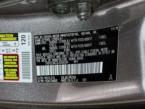 Used 2020 Toyota Sienna XLE FWD image 38