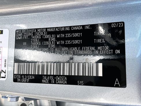 Used 2023 Lexus RX 350 F Sport w/ Accessory Package (Z1) image 34