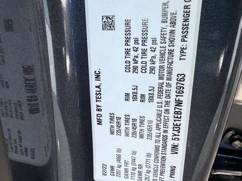 Used 2022 Tesla Model 3 Long Range image 29