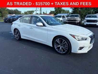 Used 2021 INFINITI Q50 Luxe