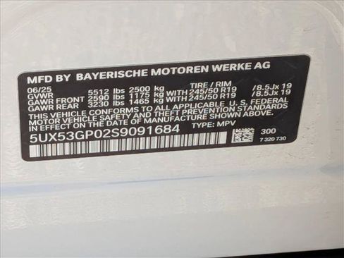Certified 2025 BMW X3 xDrive30i w/ Convenience Package AWD/4WD image 24