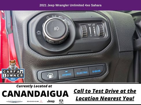 Used 2021 Jeep Wrangler Unlimited Sahara w/ Cold Weather Group AWD/4WD image 34