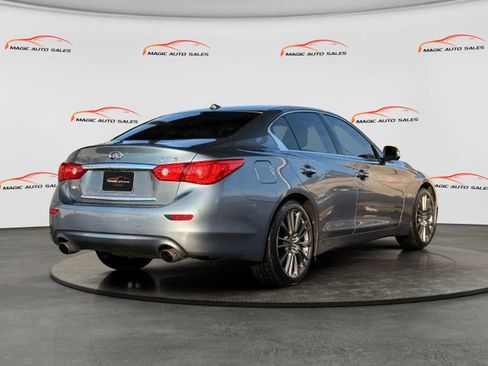 Used 2016 INFINITI Q50 Red Sport 400 image 7