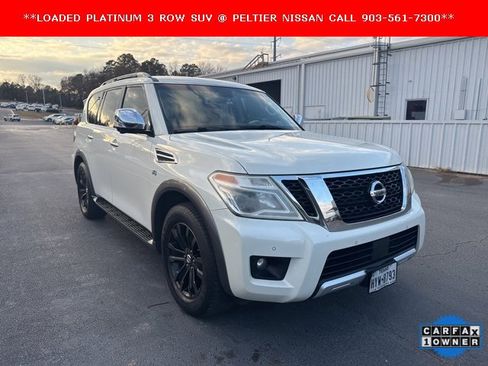 Used 2017 Nissan Armada Platinum w/ Captain Seat Package image 1
